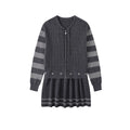 MOMSAYCAN Striped Sweater Cardigan
