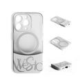 WESTELEVEN IPhone Splicing Matte Magnetic All-inclusive Mobile Phone Case
