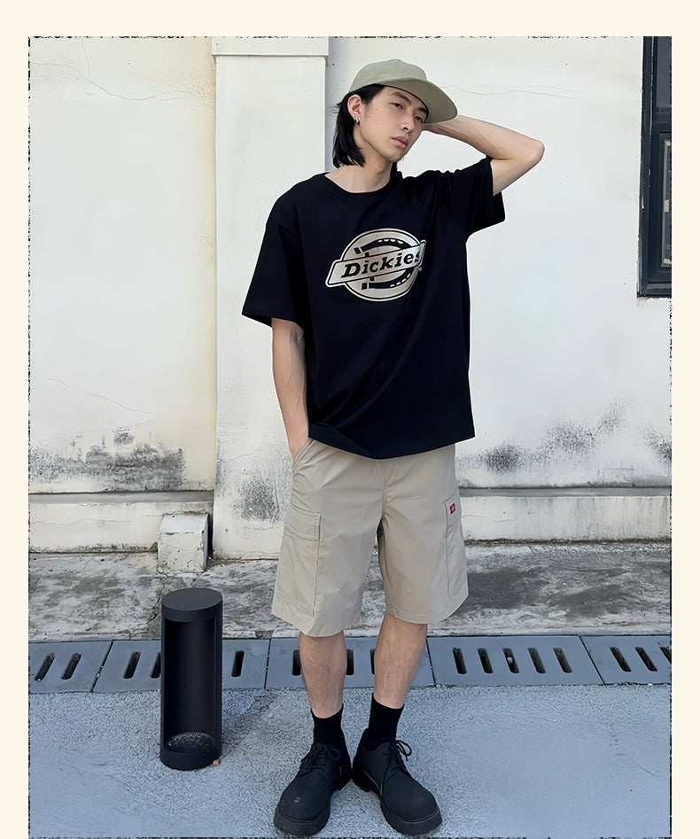 Dickies Casual Chest Horseshoe Logo Printed Tee
