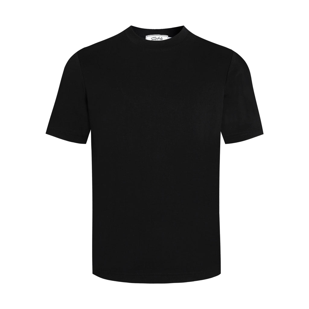 Set for Life Crew Neck Casual Front Shoulder Waist Tee