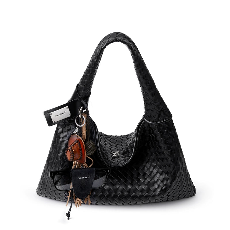 SmoSmos Underarm Braided Large Capacity Bag