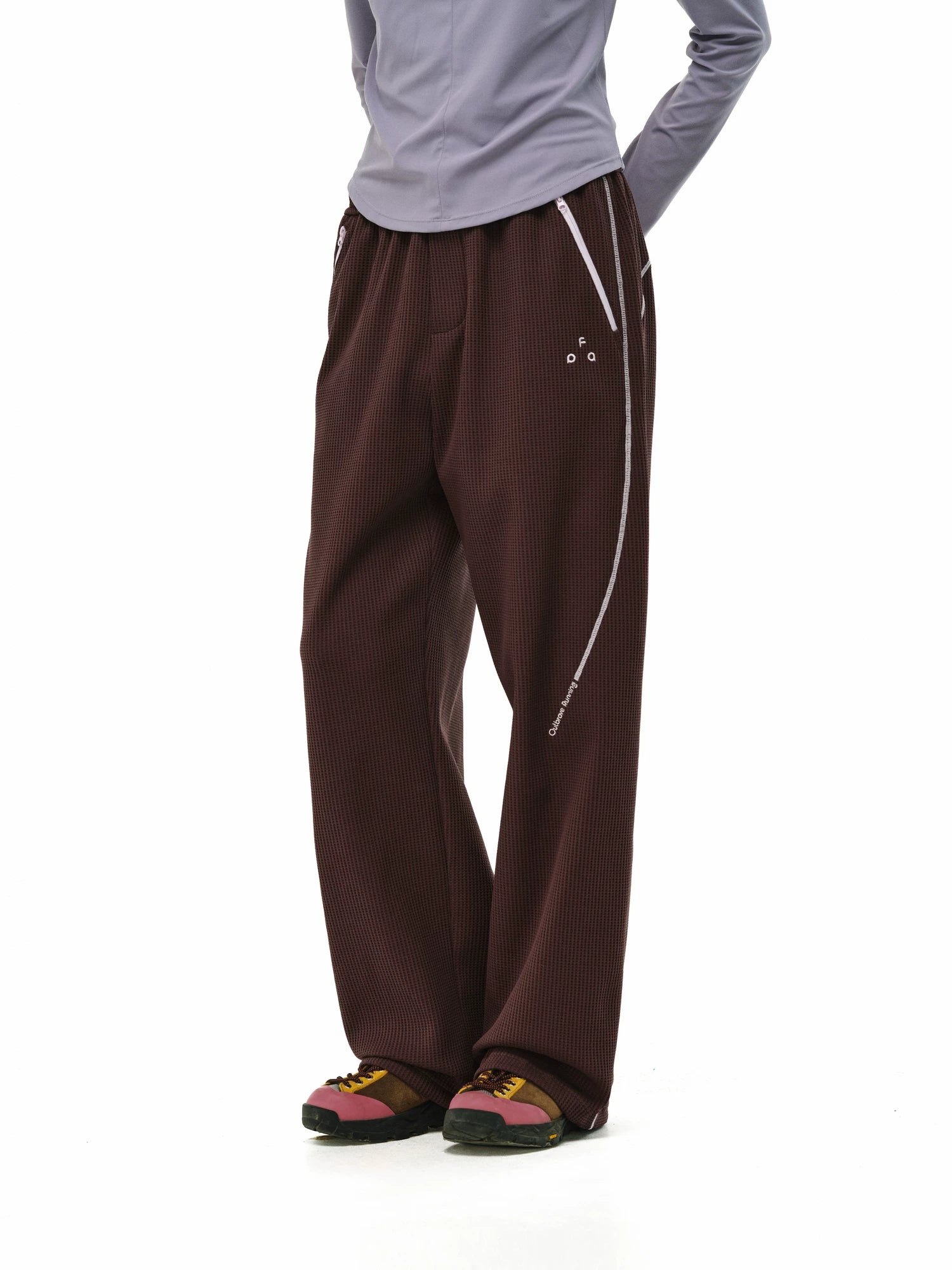 FPA Thin Quick-drying Contrasting Loose Straight Casual Pants