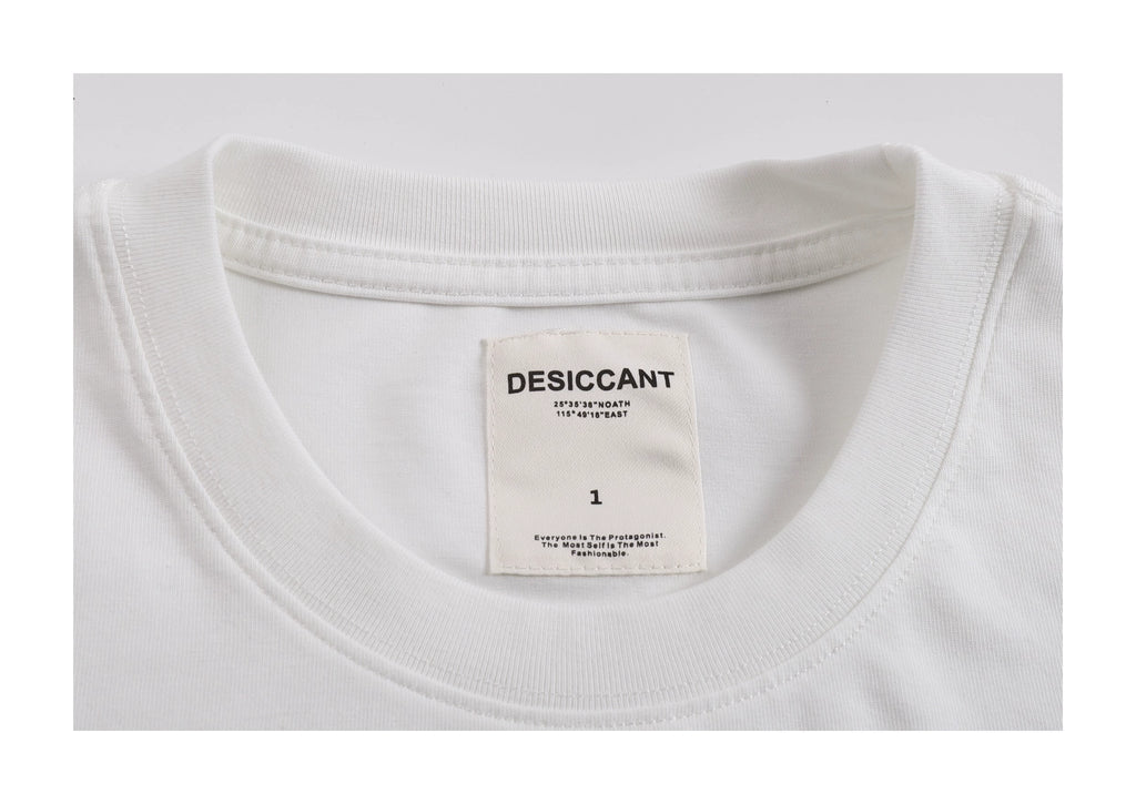DESICCANT Cool Small Neckline Sunscreen Tee