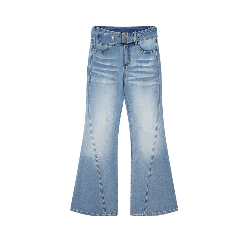 Ablueberry Versatile High-waisted Jeans