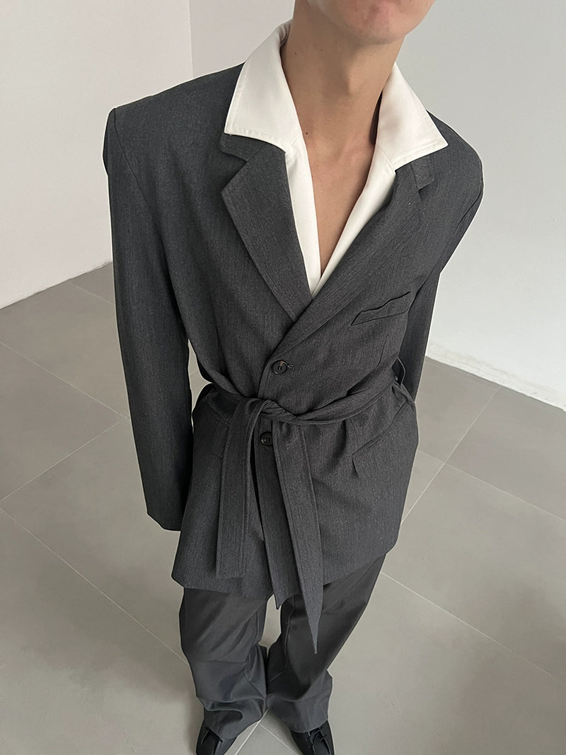 COLN Temperament Simple Blazer