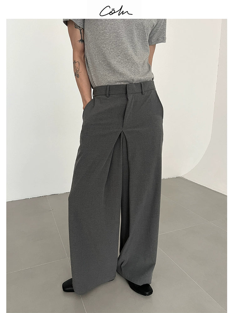 COLN Casual Versatile Loose Straight Pants