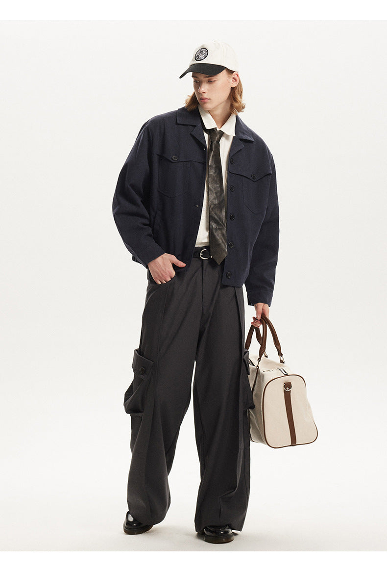 MADEEXTREME Lapel Suedue jacket