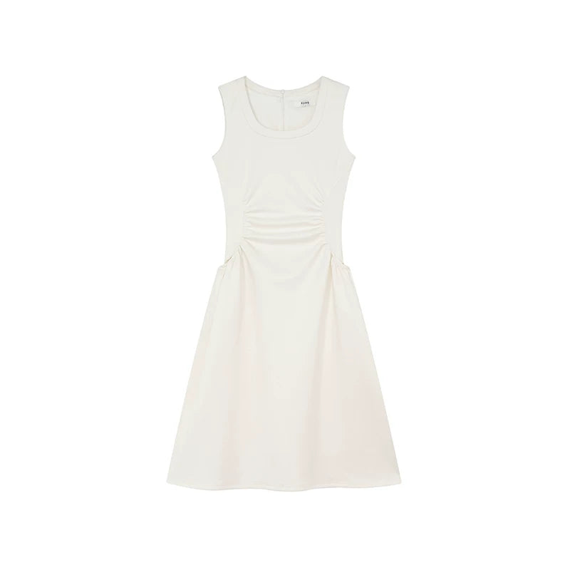 KANO Pleated Deconstruction Tank Top Skirt