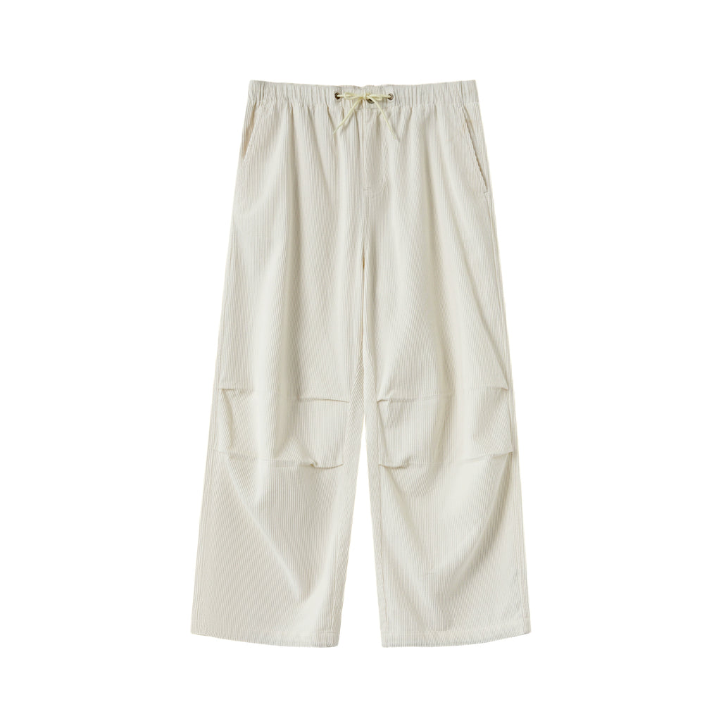 BUTTBILL 8-pit non-elastic corduroy Japanese Pants