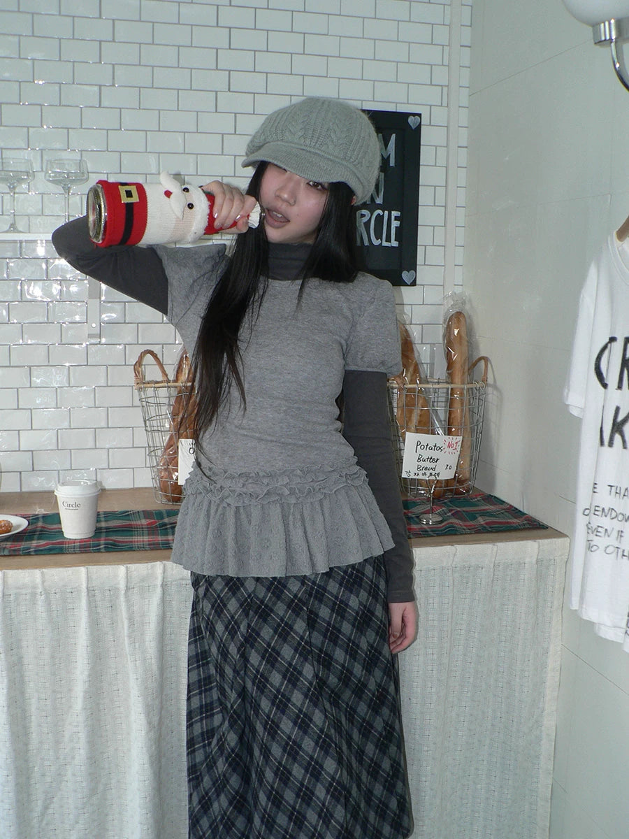 Ang: Project Casual Half Turtleneck Bottom Long Sleeve