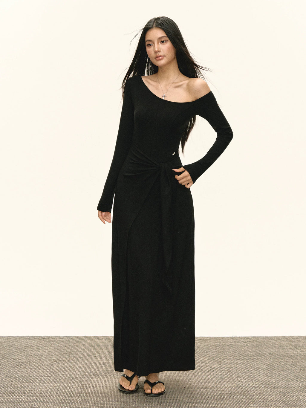 Ariseism Retro Temperament Slim Dress