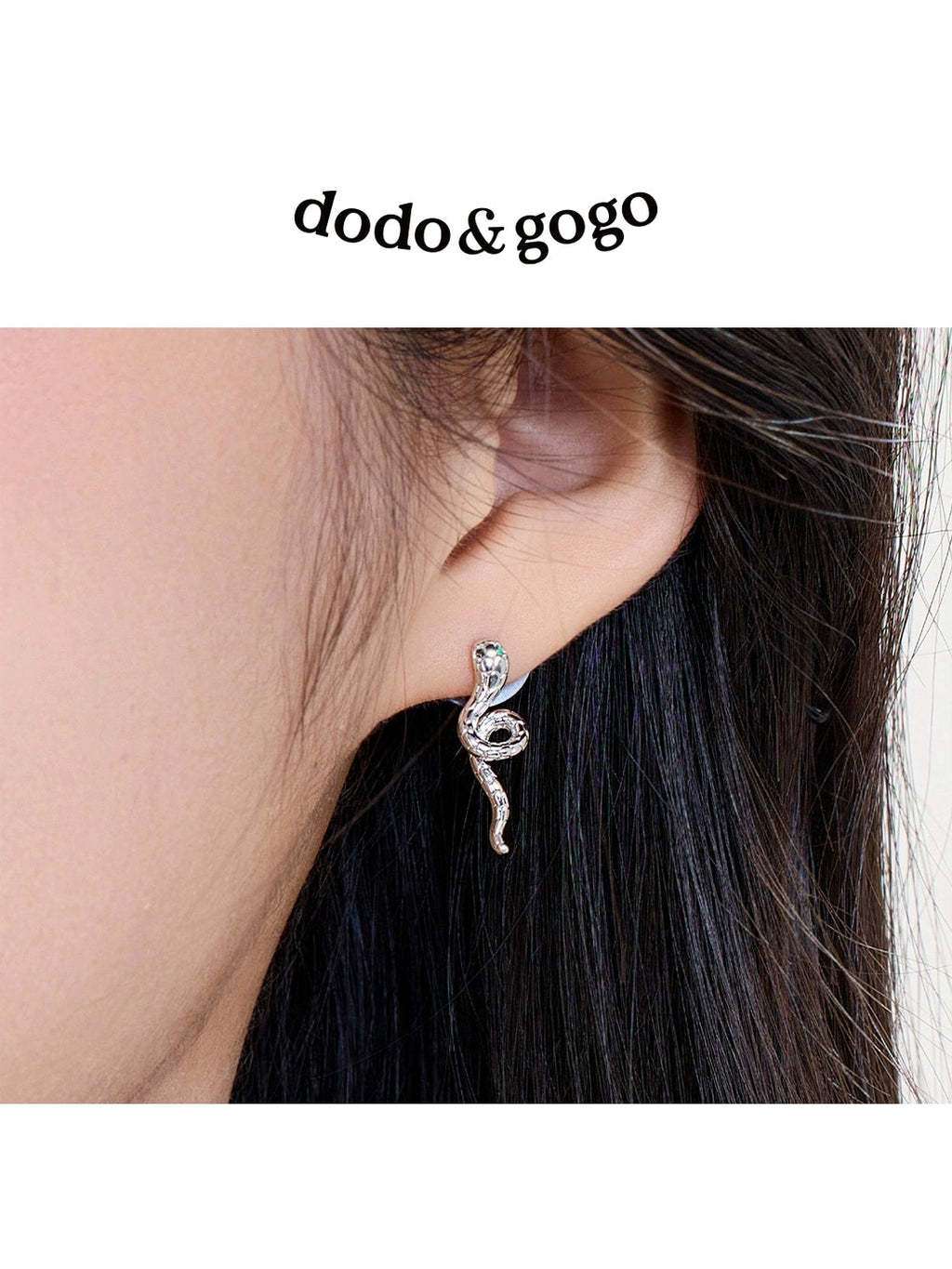 DODOGOGO Snake Light Luxury Fashion Earrings