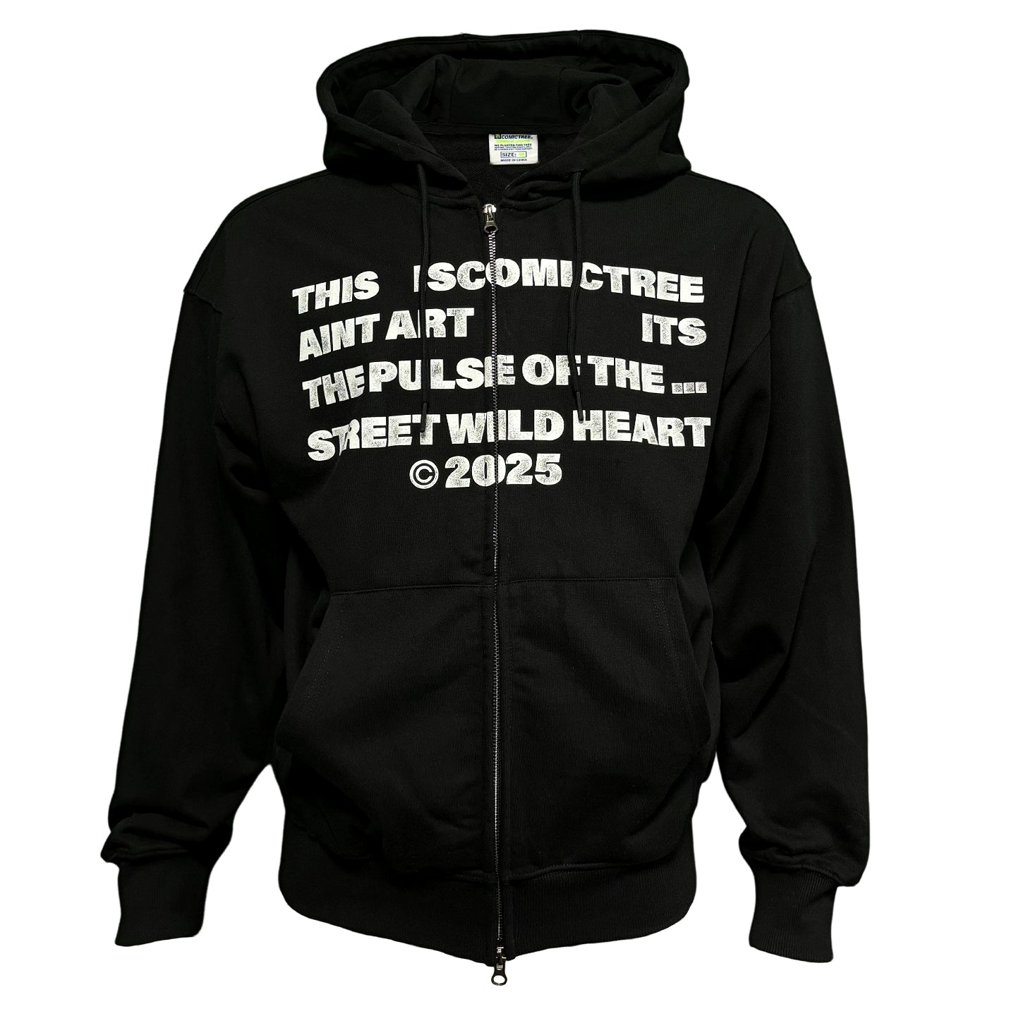 ComicTree Full of Old Zip Sweater