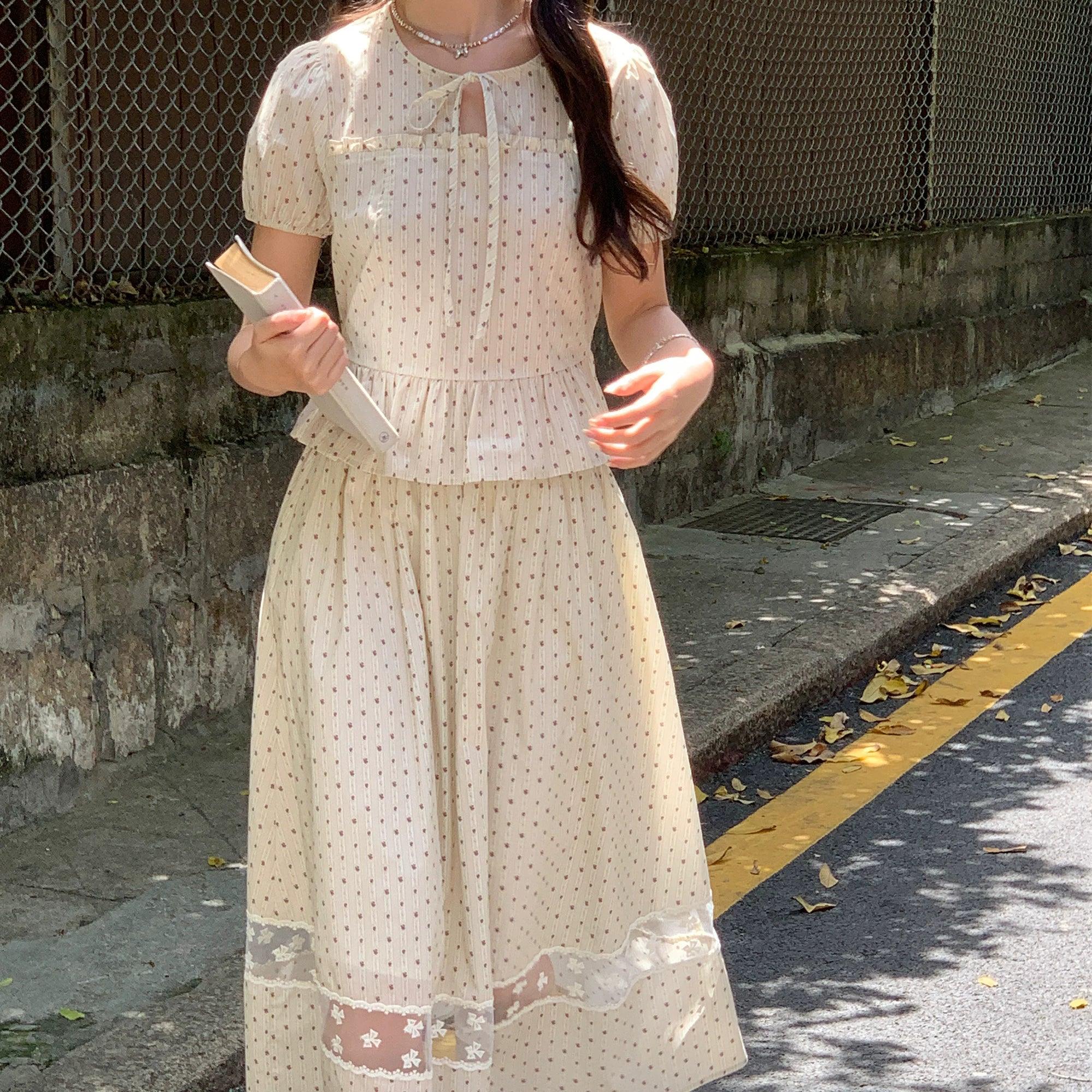 MUCHA Vintage Sweet Polka Dot Set