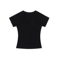 AIRHOOD Simple  Slim Low V Neck Tee