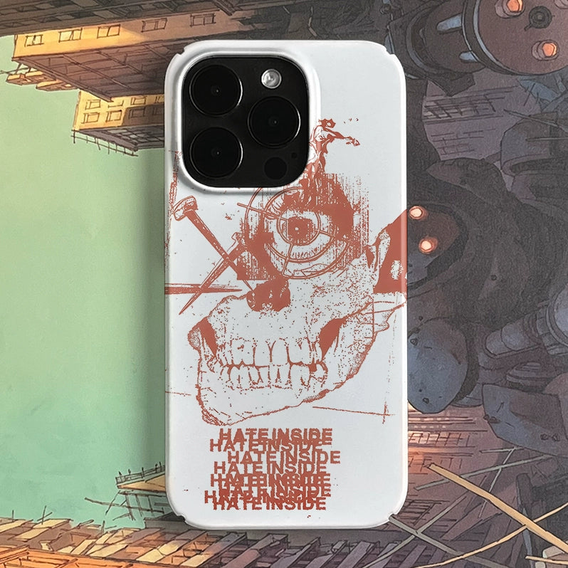 Skull graffiti PBCASE X OQ Iphone Case
