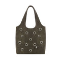 JANDRESS Vintage Large Capacity Underarm Tote Bag