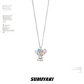 SUMIYAKI Bouquet Long Light Luxury High-end Necklace
