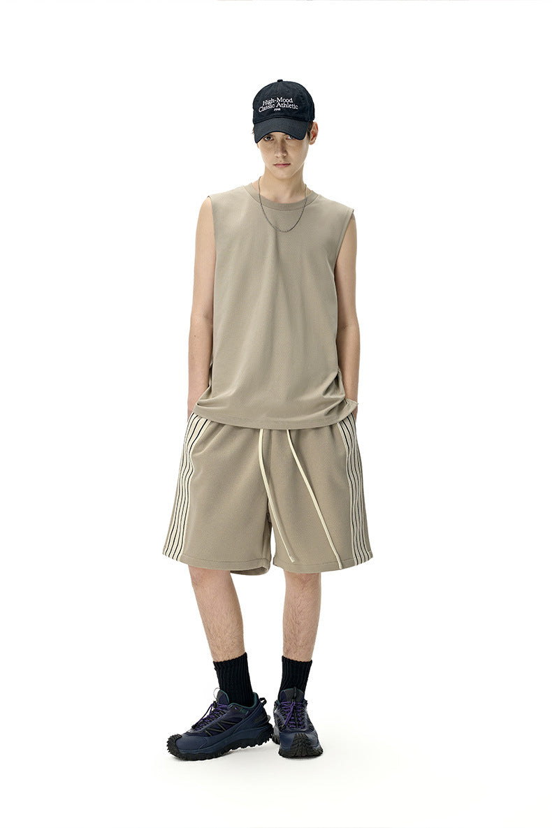 INF FOG Contrasting Stripes Sports FOG Shorts