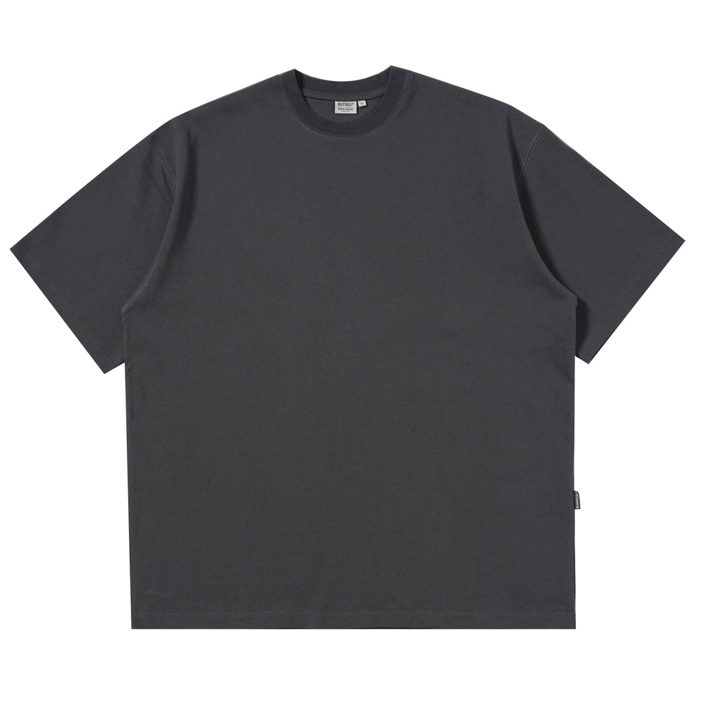 BUTTBILL Heavy 300G Crew Neck Pure Cotton Three Needles Five Threads Tee