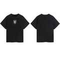 DND4DES Badge Printing Retro Washed Old Tee