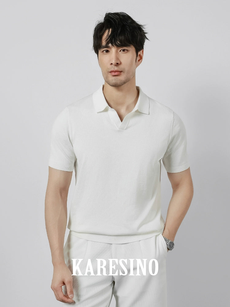 KARESINO Casual Ice Silk Versatile Tee