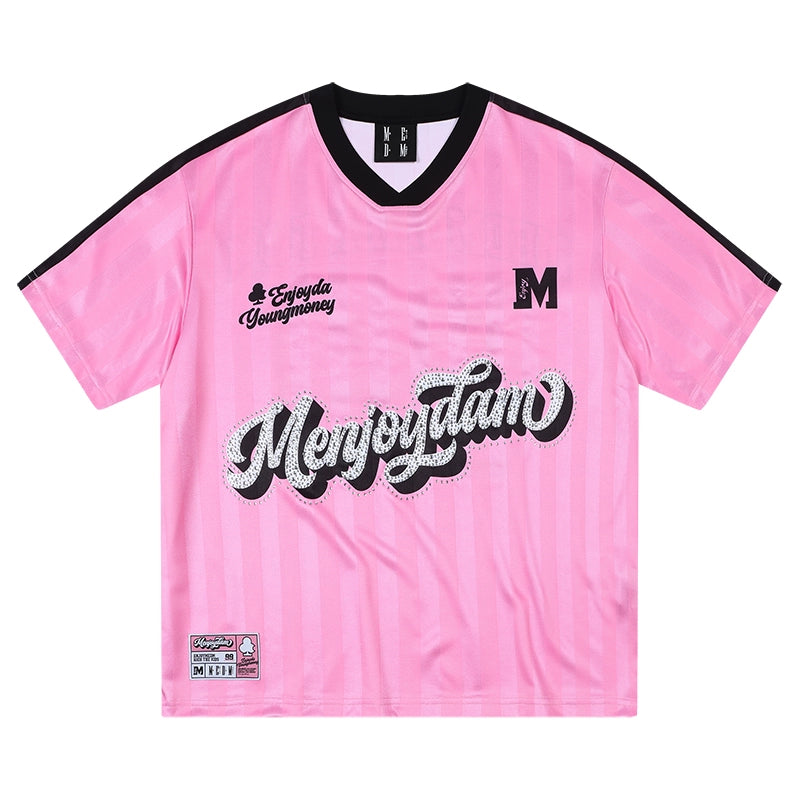 MEDM Diamond Jersey Casual Tee