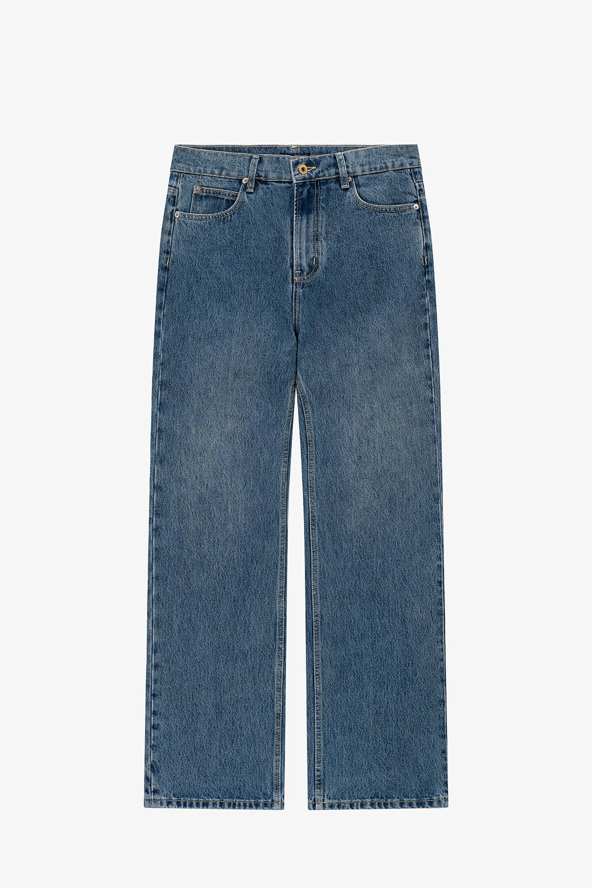 NO LOGO Straight Versatile Jeans