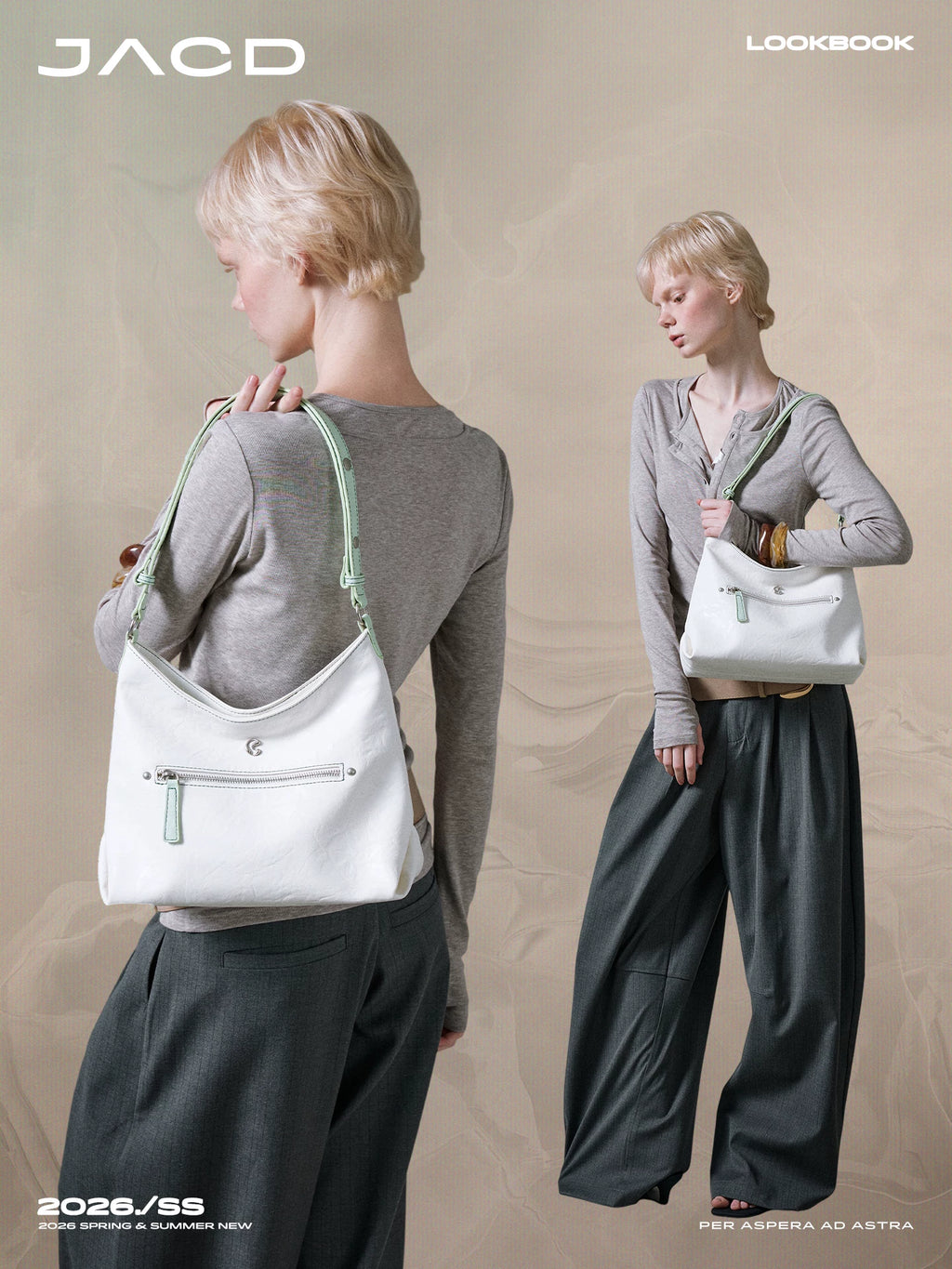 JACD | 420G Vintage Embroidery Large Tote Bag