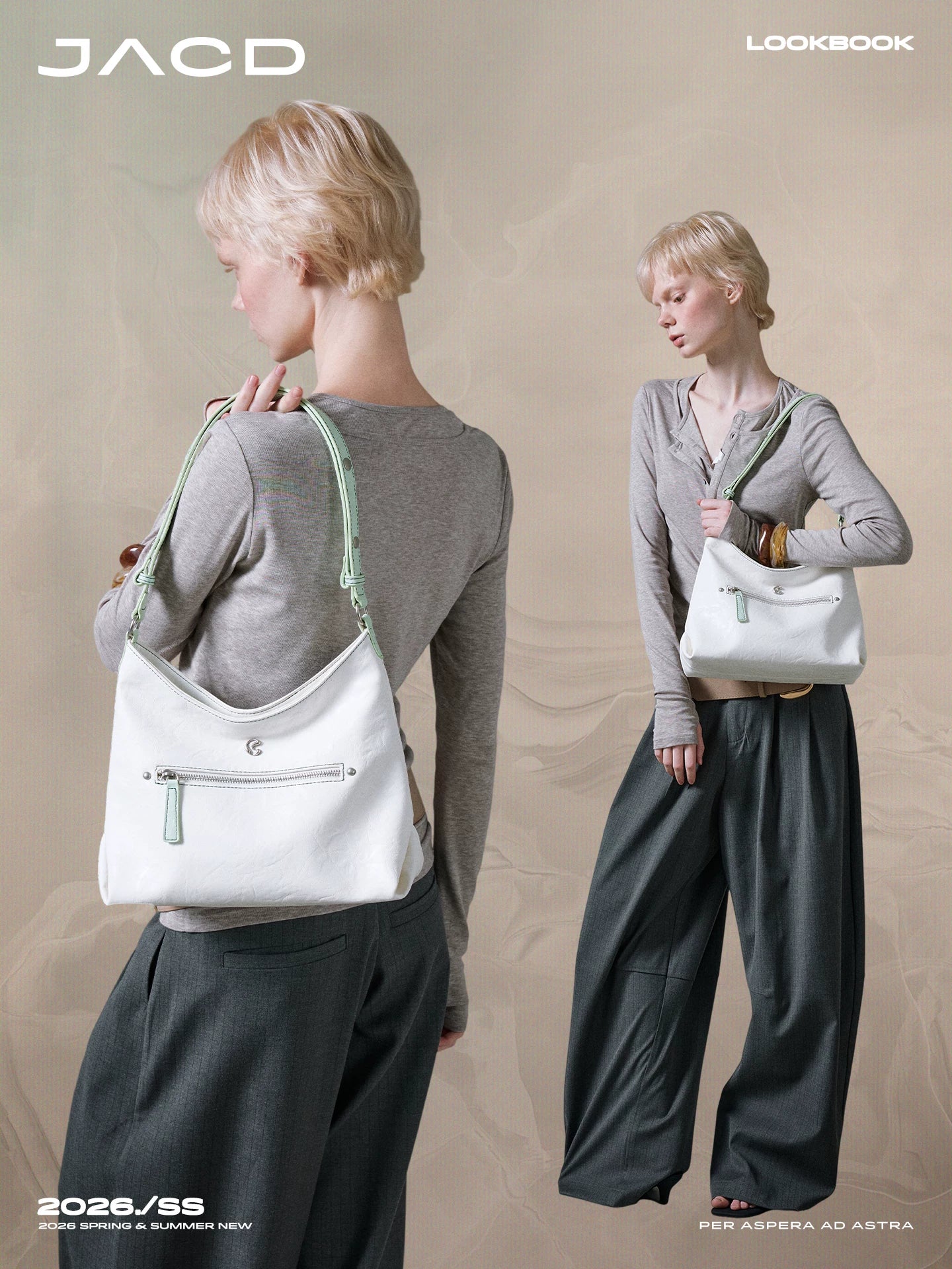 JACD | 420G Vintage Embroidery Large Tote Bag