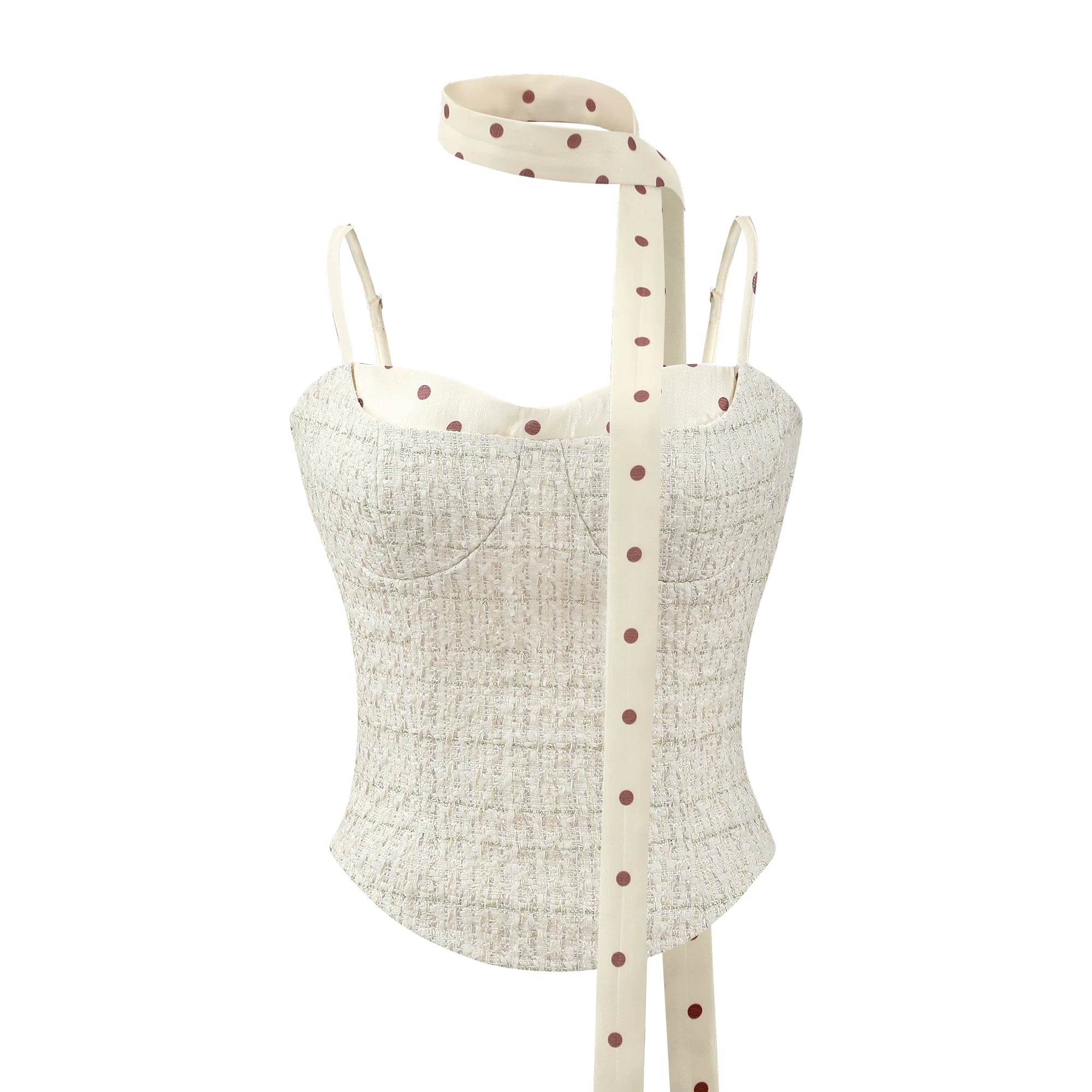 Barb Chill Short Suspender Mesh Dress Two-piece Set