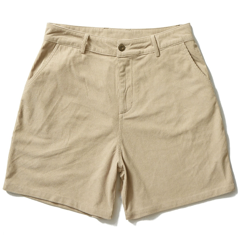 Remedy Vintage Embroidered Corduroy Casual Shorts