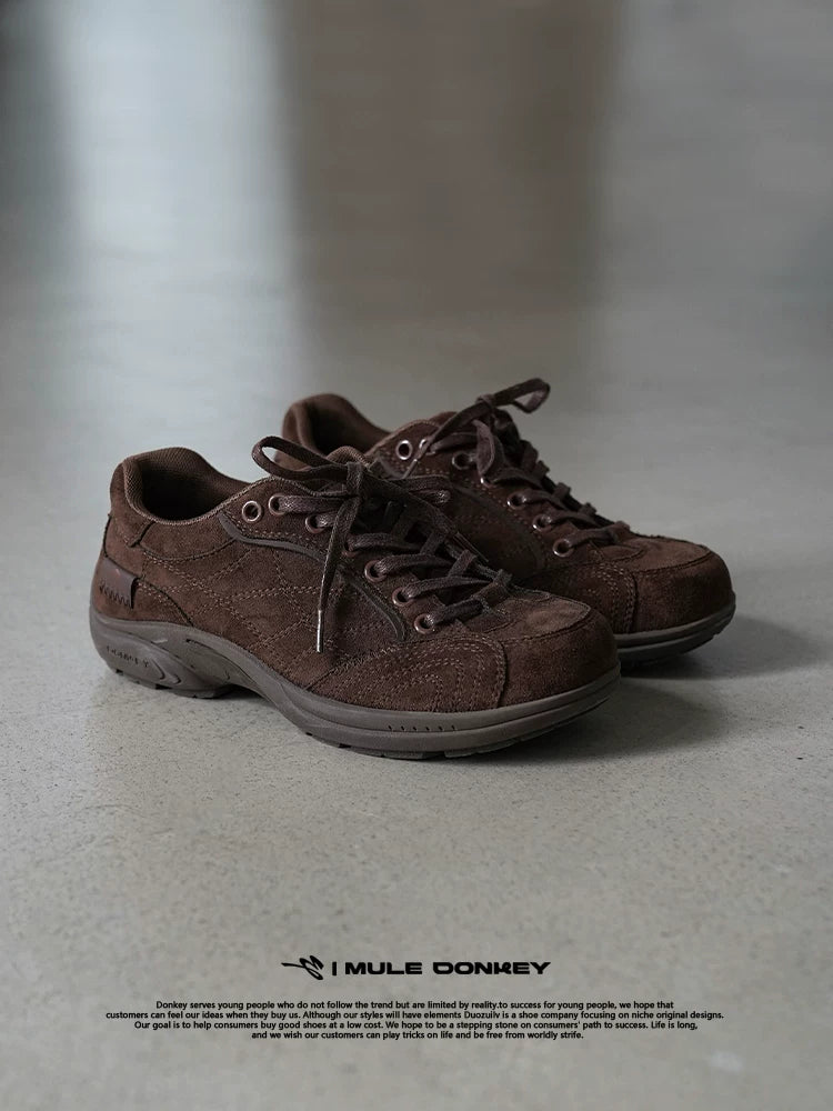 Mule Donkey Platform Maillard Casual Training Shoes