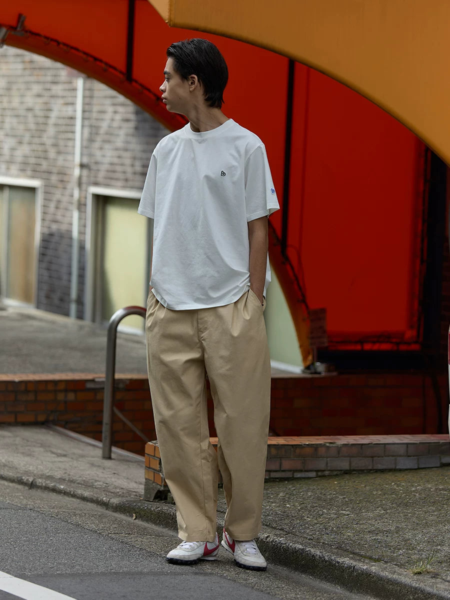 BENT IDEA Simple Loose Casual Tee
