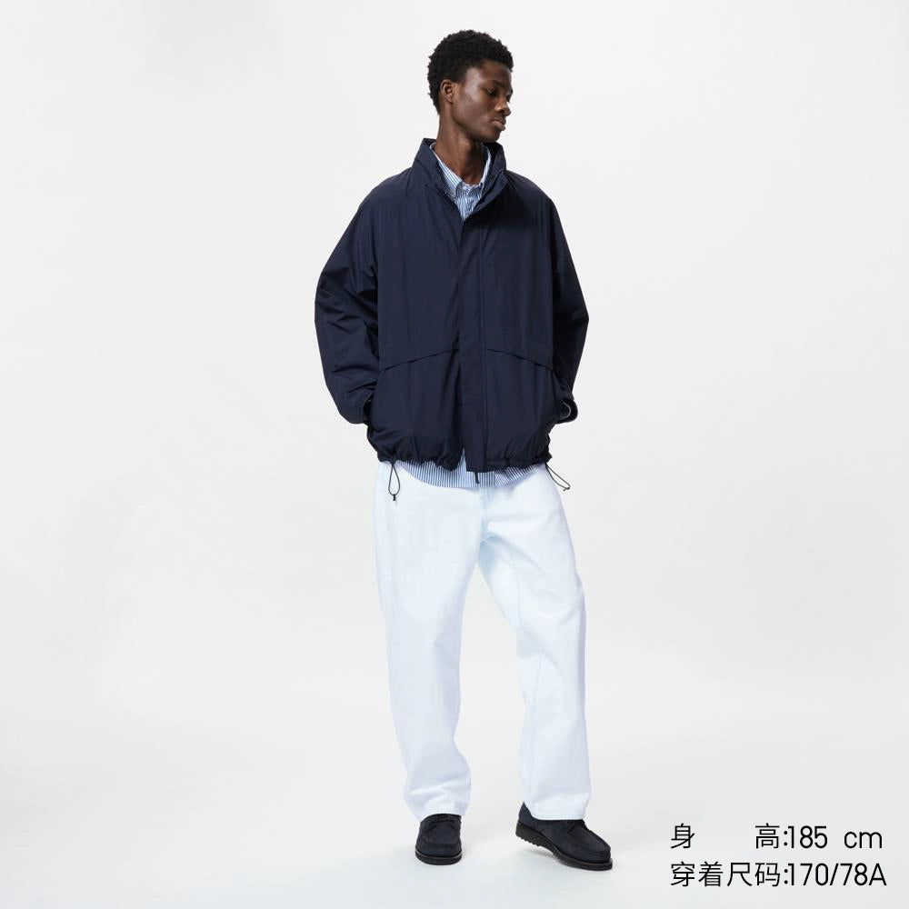 Uniqlo Men's Clothing Women's Loose Straight Jeans Washed Products Trousers Regular 475551 470542