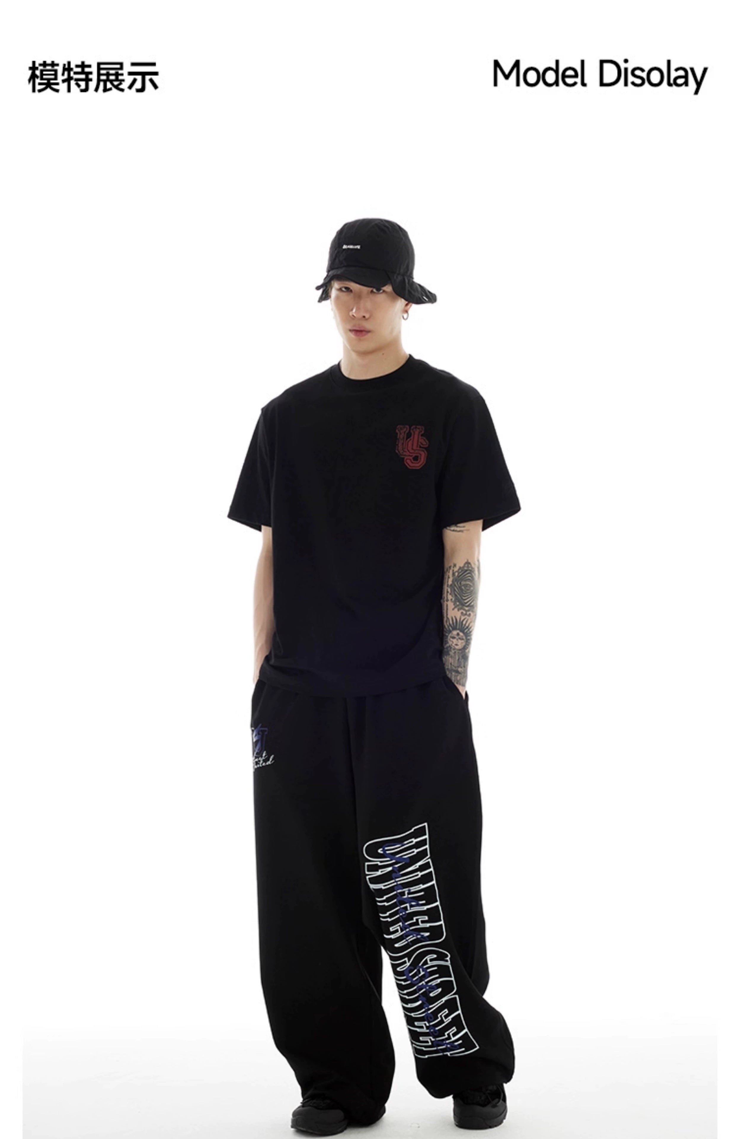 US Retro Old LOGO Loose Tee