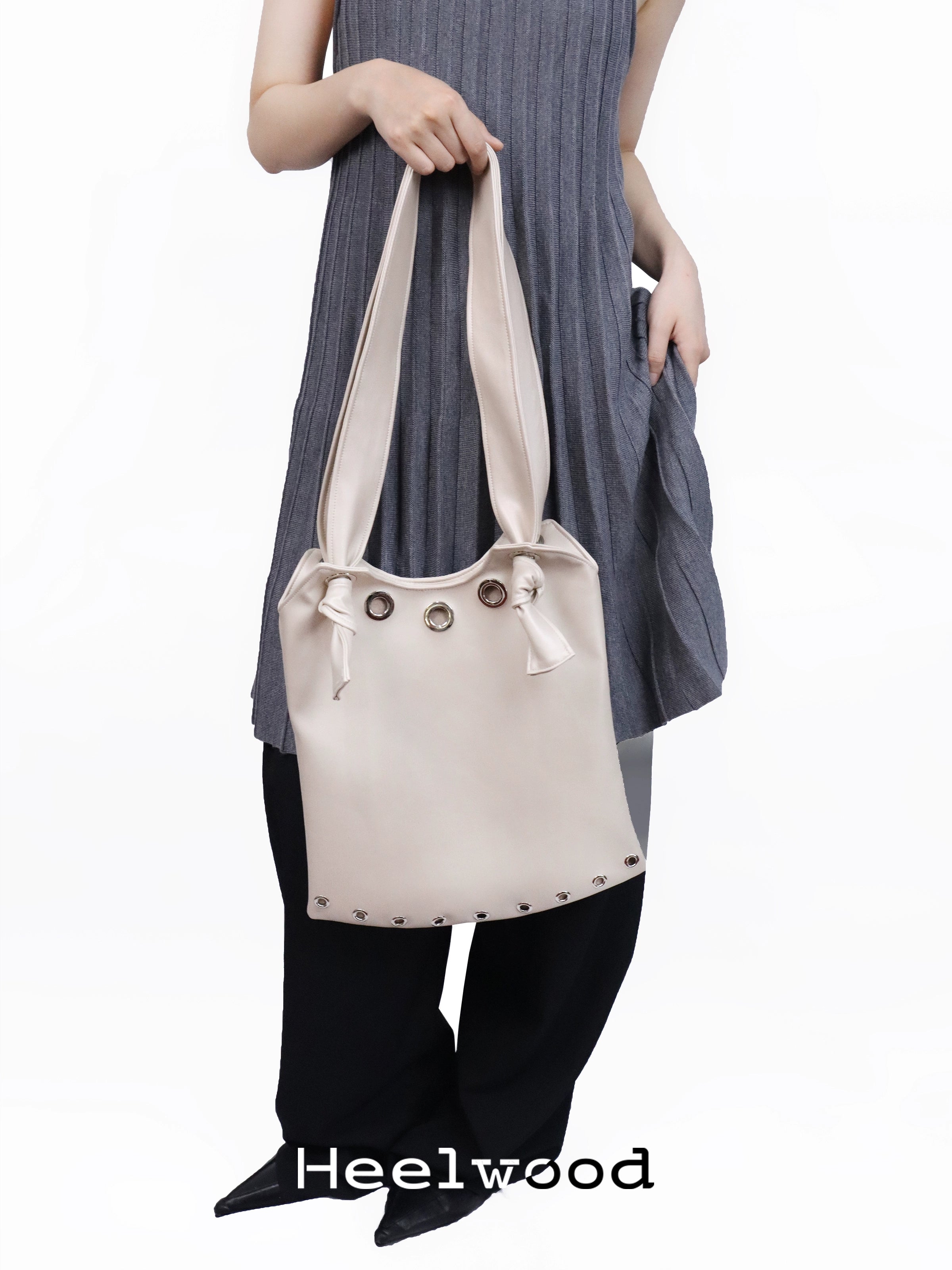 Heelwood Contrast Casual Shoulder Bag