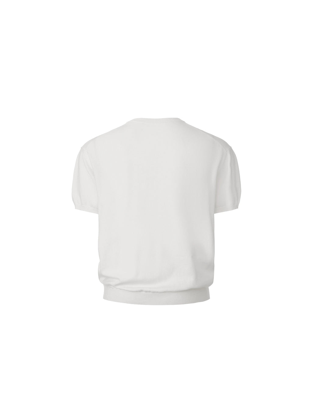 LIBERAFIT Knitted Round Neck Casual Tee