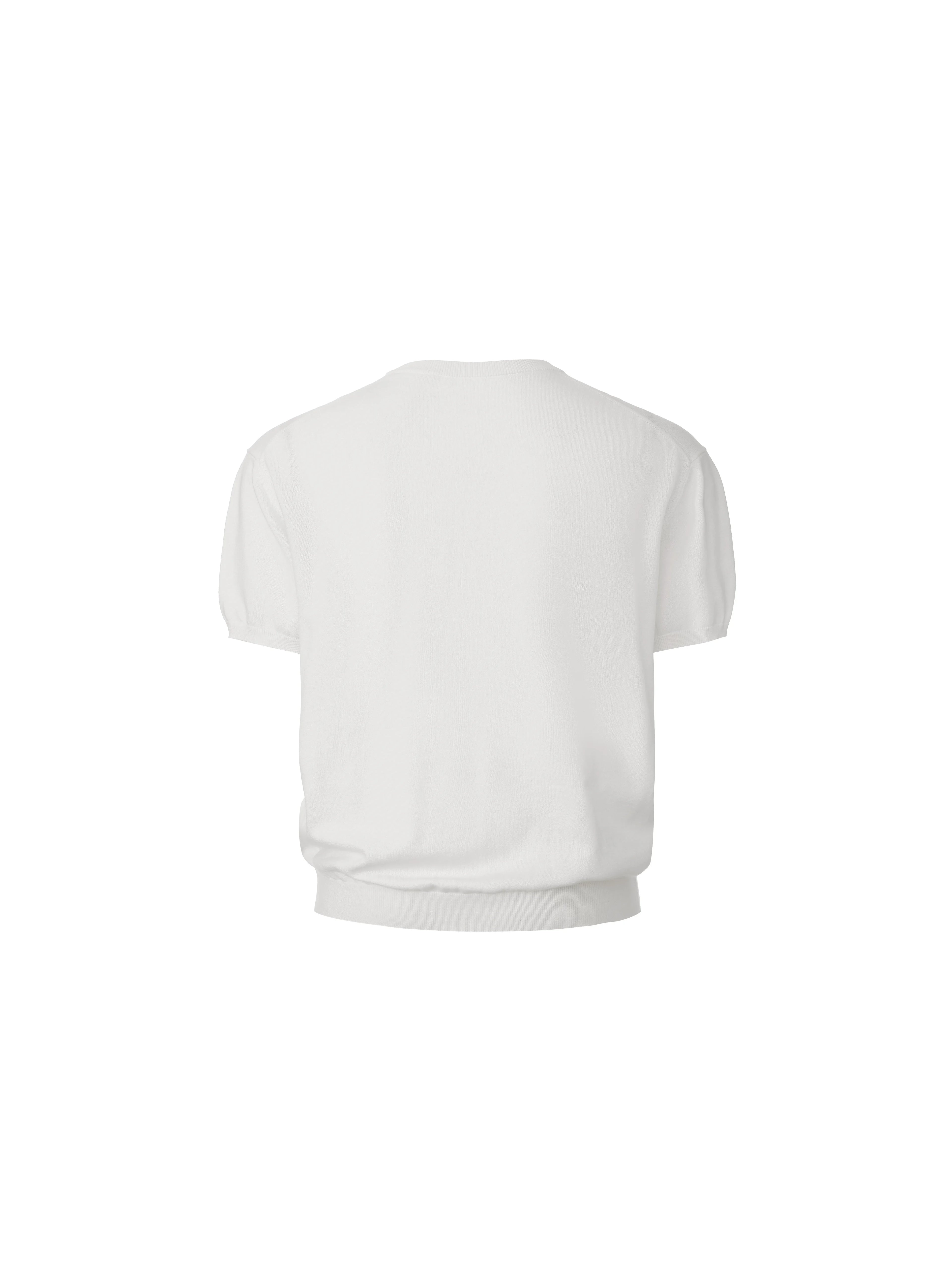 LIBERAFIT Knitted Round Neck Casual Tee