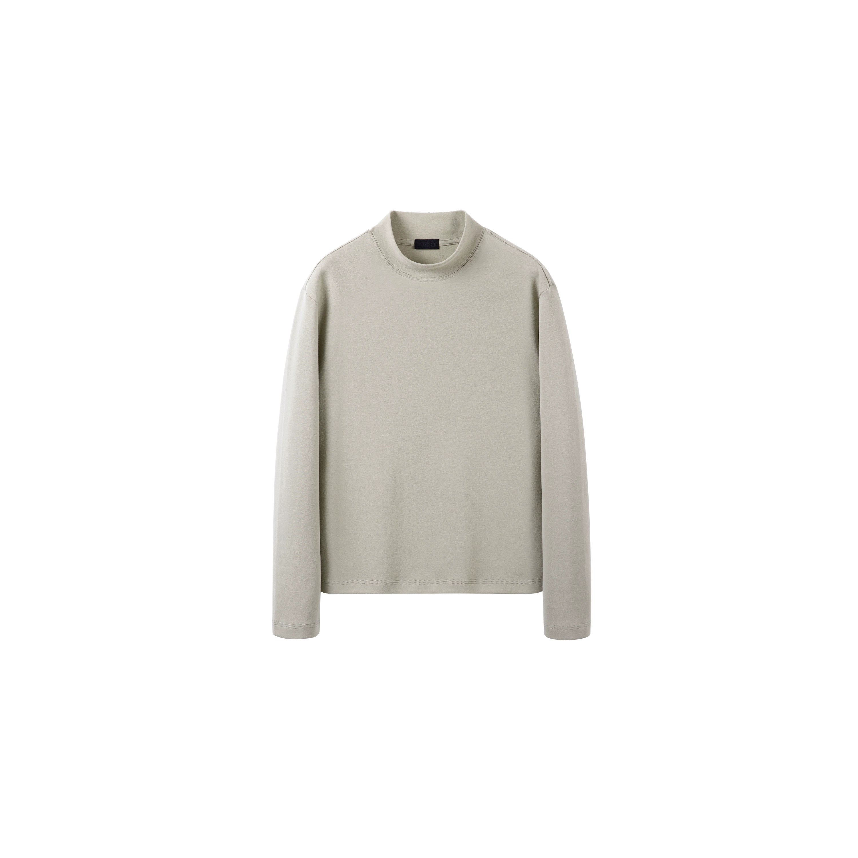 PLUS NO LOGO Warm Double-sided Polished Turtleneck Long Sleeves