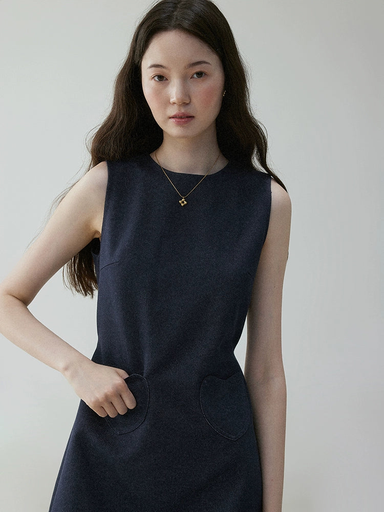 VOOE Temperament Waist Strap Short Dress