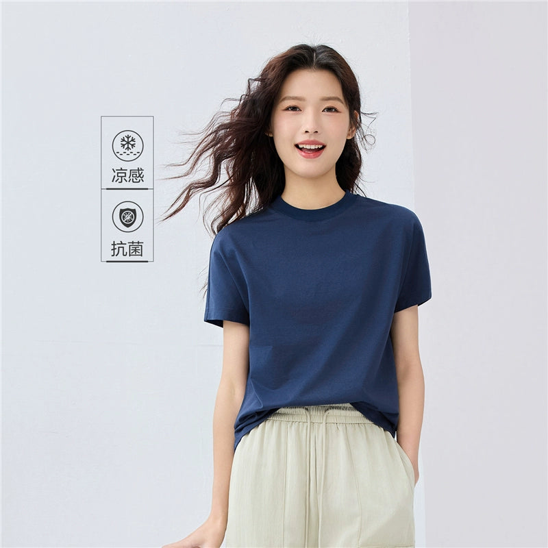 Giordano Cool Small Turtleneck Shoulder Tee