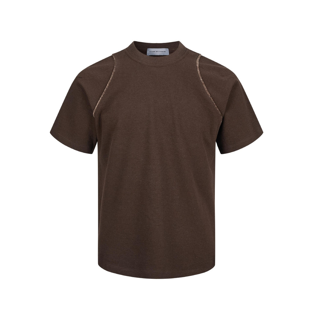 EME Vintage Straight-shoulder Casual Tee