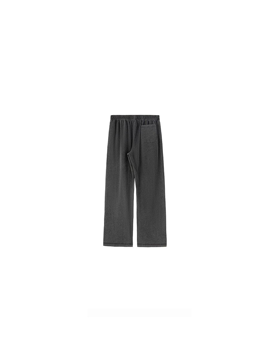 PLUS NO LOGO Loose Wide-leg Casual Trousers