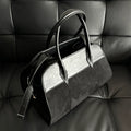TERRAINCOGNITA Suede Spliced Portable Tote Bag