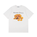 HEADACHE Gold Coin Print Round Neck Oversized Tee