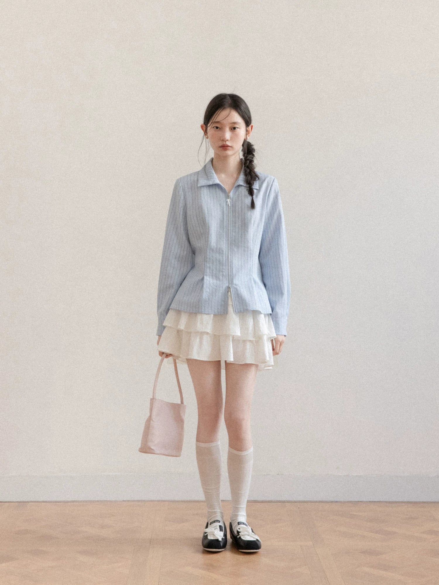 Cantonstory Casual Striped Shirt