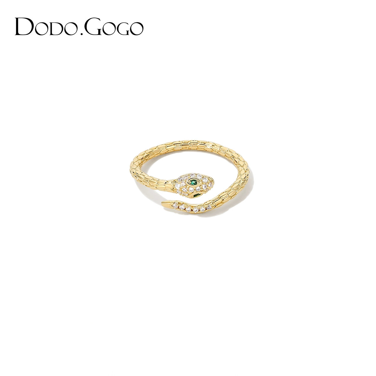 DODOGOGO Serpentine Open Ring