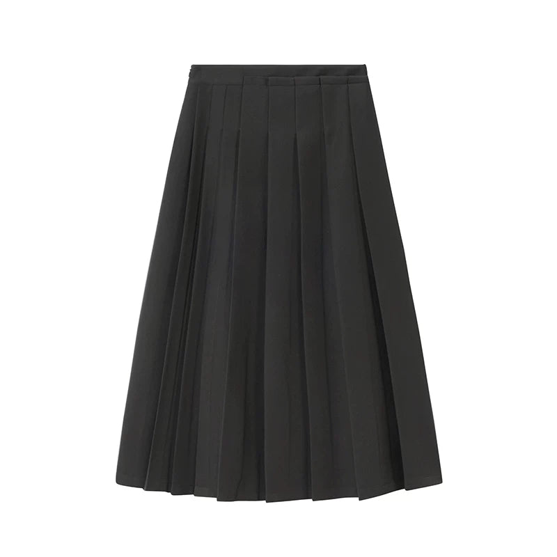 KANO Asymmetrical Pleated Skirt