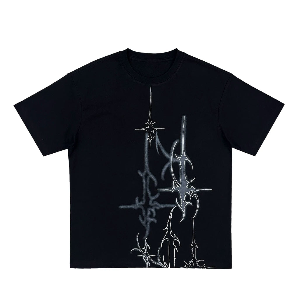 Wetbody Casual Loose Versatile Tee